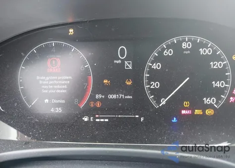 2024 Honda Civic Ex-L из США, поврежденный, VIN 19XFL1H72RE031392